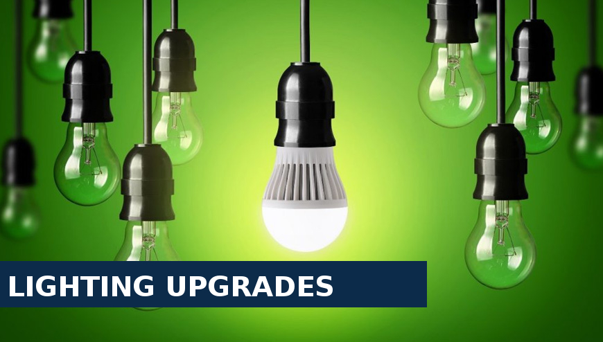 Lighting upgrades Earl's Court